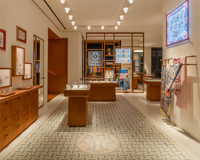 爱马仕苏州美罗商城专卖店 拓店焕新 于繁华城市延展诗意空间